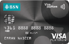 bsn visa platinum credit card