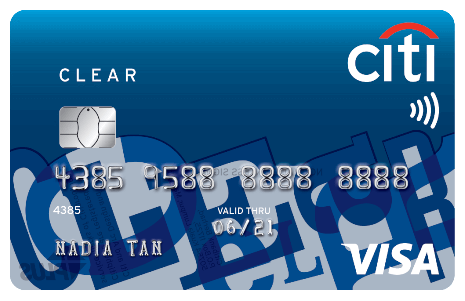 Citi Clear Visa Credit Card